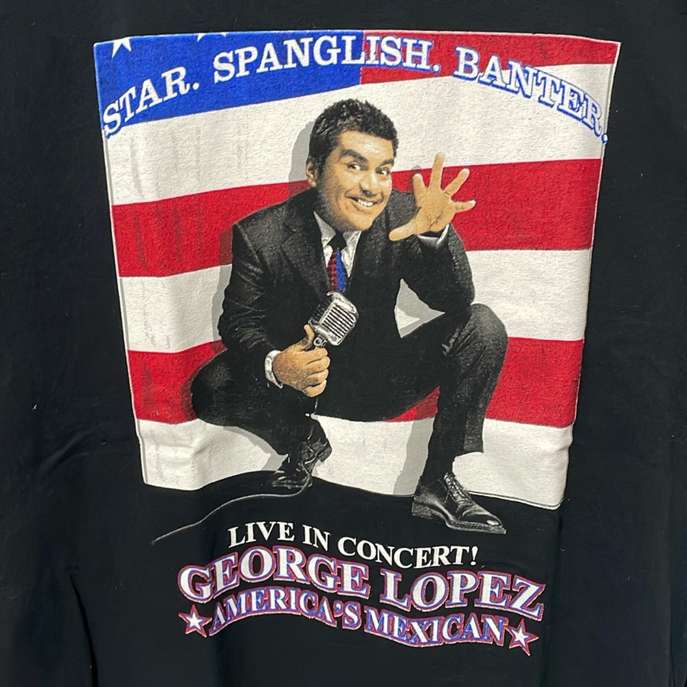 George Lopez “America’s Mexican” Tour sleeveless Tee 🎤 🔥